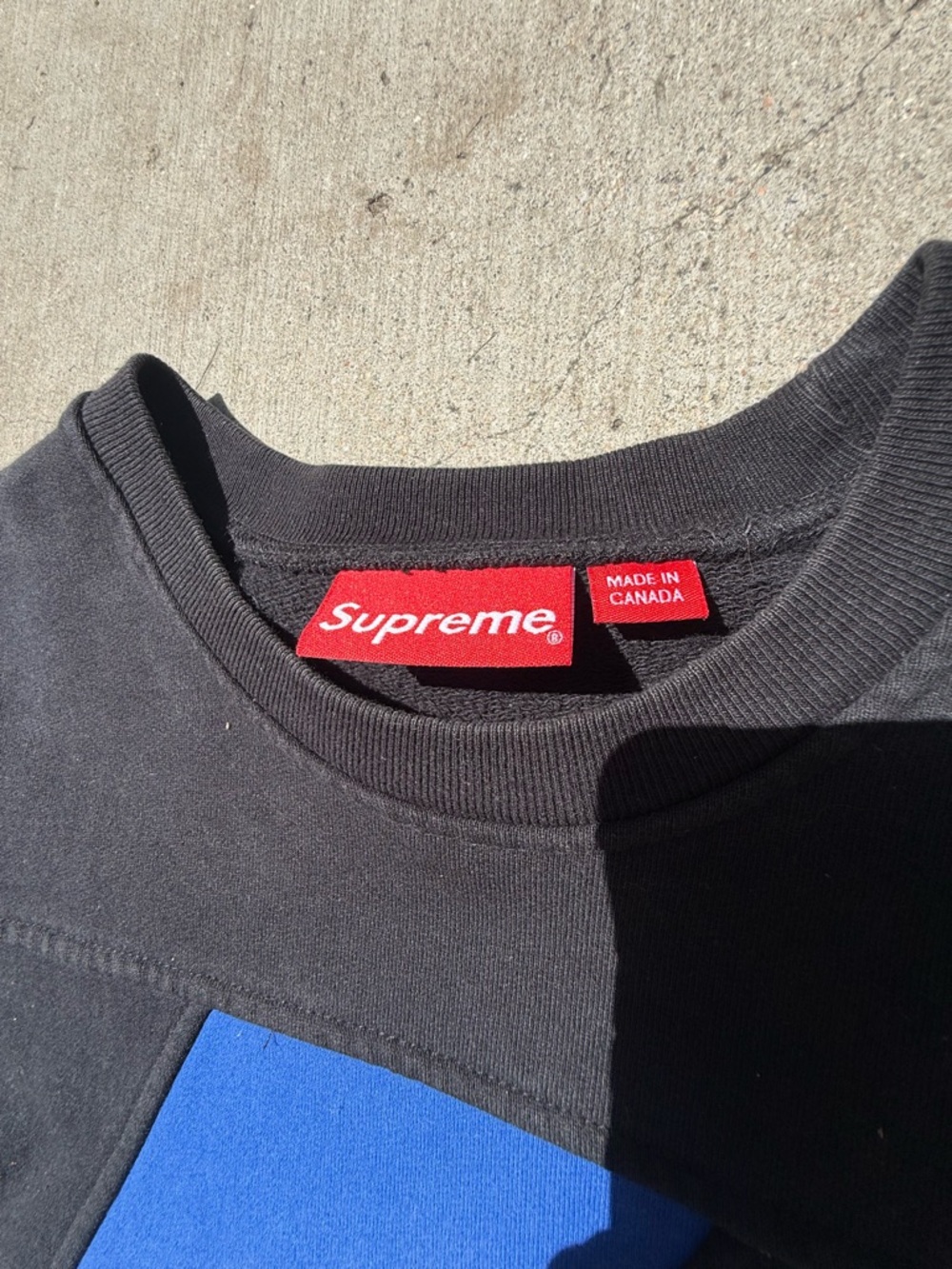 Supreme SS 15’ Crewneck Athletic Split - Picture 4 of 6